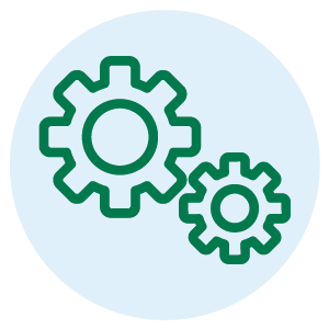 turning wheels icon