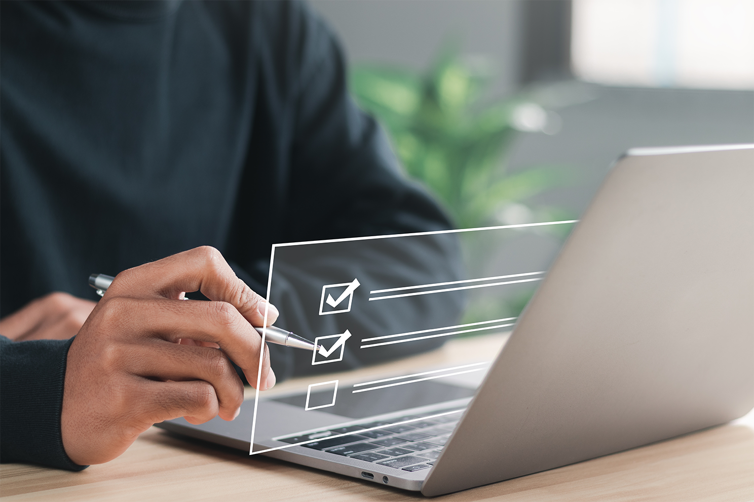 Church staff evaluate a church risk management checklist.