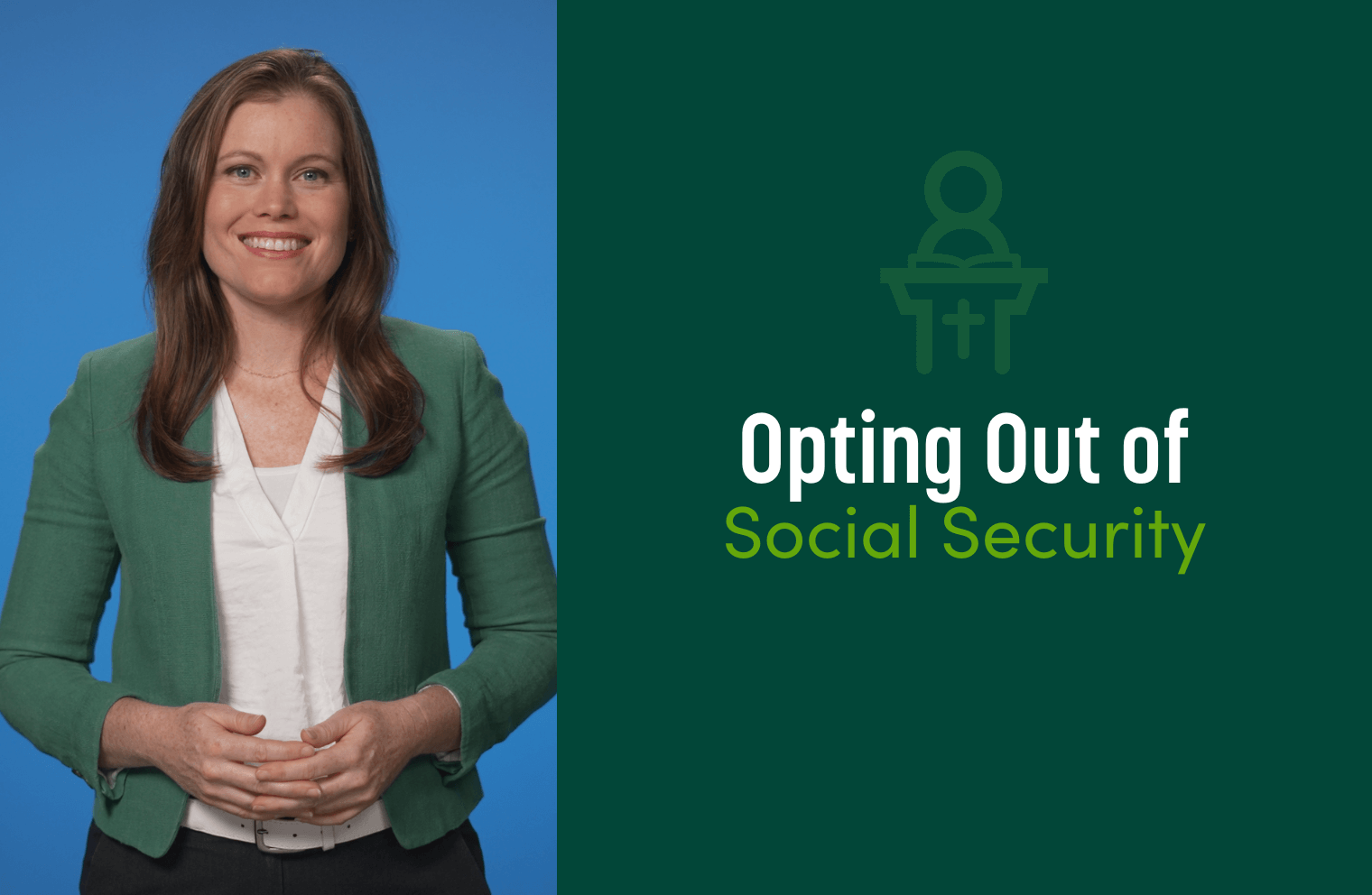 Opting out of social security guidestone